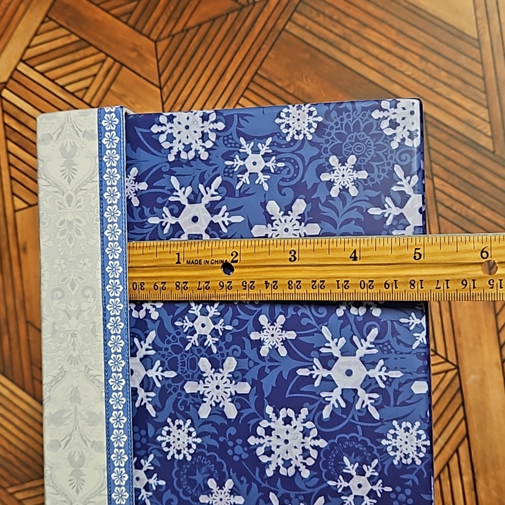 PUNCH STUDIO peacock feather ornaments keepsake box The Gifted Line Holiday - Picture 5 of 11